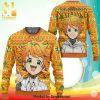 Emma Norman Ray Promised Neverland Knitted Ugly Christmas Sweater