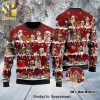 Engineer Cardigan Pattern Merry Christmas Knitted Ugly Christmas Sweater