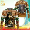 Eren Yeager Attack On Titan Final Season Manga Anime Knitted Ugly Christmas Sweater