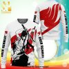 Erza Scarlet Fairy Tail Anime Manga Knitted Ugly Christmas Sweater