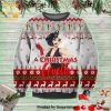 Erza Scarlet Uniform Fairy Tail Anime Knitted Ugly Christmas Sweater
