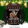 Excellent Sweater Bill And Ted’S Excellent Adventure Knitted Ugly Christmas Sweater