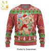 Fairy Tail Chibi Anime Manga Knitted Ugly Christmas Sweater