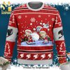 Fairy Tail Chibi Anime Manga Knitted Ugly Christmas Sweater