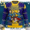 Fallout Game Happy Holidays Knitted Ugly Christmas Sweater