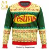 Fight Club Paper Street Soap Co Knitted Ugly Christmas Sweater