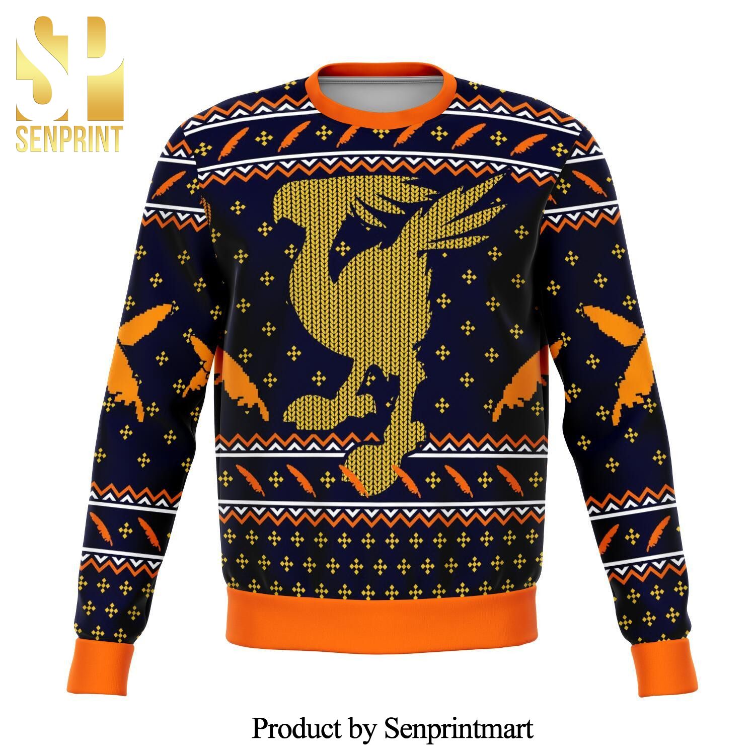 Final Fantasy Chocobo Premium Knitted Ugly Christmas Sweater