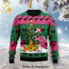 Flamingo Christmas Reunion Knitted Ugly Christmas Sweater