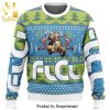 Flcl Fooly Cooly Holidays Manga Anime Knitted Ugly Christmas Sweater