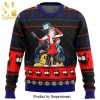 FLCL Riding Premium Manga Anime Knitted Ugly Christmas Sweater