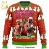 Fortnite Through The Snow Floss Premium Knitted Ugly Christmas Sweater