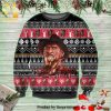 Freddy Krueger A Nightmare On Elm Street He Knows Horror Movie Knitted Ugly Christmas Sweater