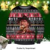 Freddy Krueger A Nightmare On Elm Street Horror Movie Halloween Knitted Ugly Christmas Sweater