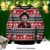 Freddy Krueger A Nightmare On Elm Street Horror Poster Knitted Ugly Christmas Sweater