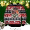 Freddy Krueger A Nightmare On Elm Street Horror Poster Face Knitted Ugly Christmas Sweater