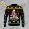 French Bulldog Greeting Knitted Ugly Christmas Sweater