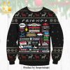 Friends Series The One Where It’s Christmas Snowflake Knitted Ugly Christmas Sweater