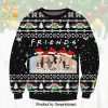 Friends TV Series Animated Characters Knitted Ugly Christmas Sweater