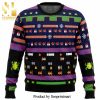 Fright Night Knitted Ugly Christmas Sweater