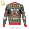 Fukurodani Kotaro Bokuto Haikyuu Manga Anime Knitted Ugly Christmas Sweater