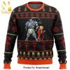 Fullmetal Alchemist Elrics Sprites Knitted Ugly Christmas Sweater