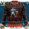 Fullmetal Alchemist Holidays Winry Alphonse Manga Anime Knitted Ugly Christmas Sweater