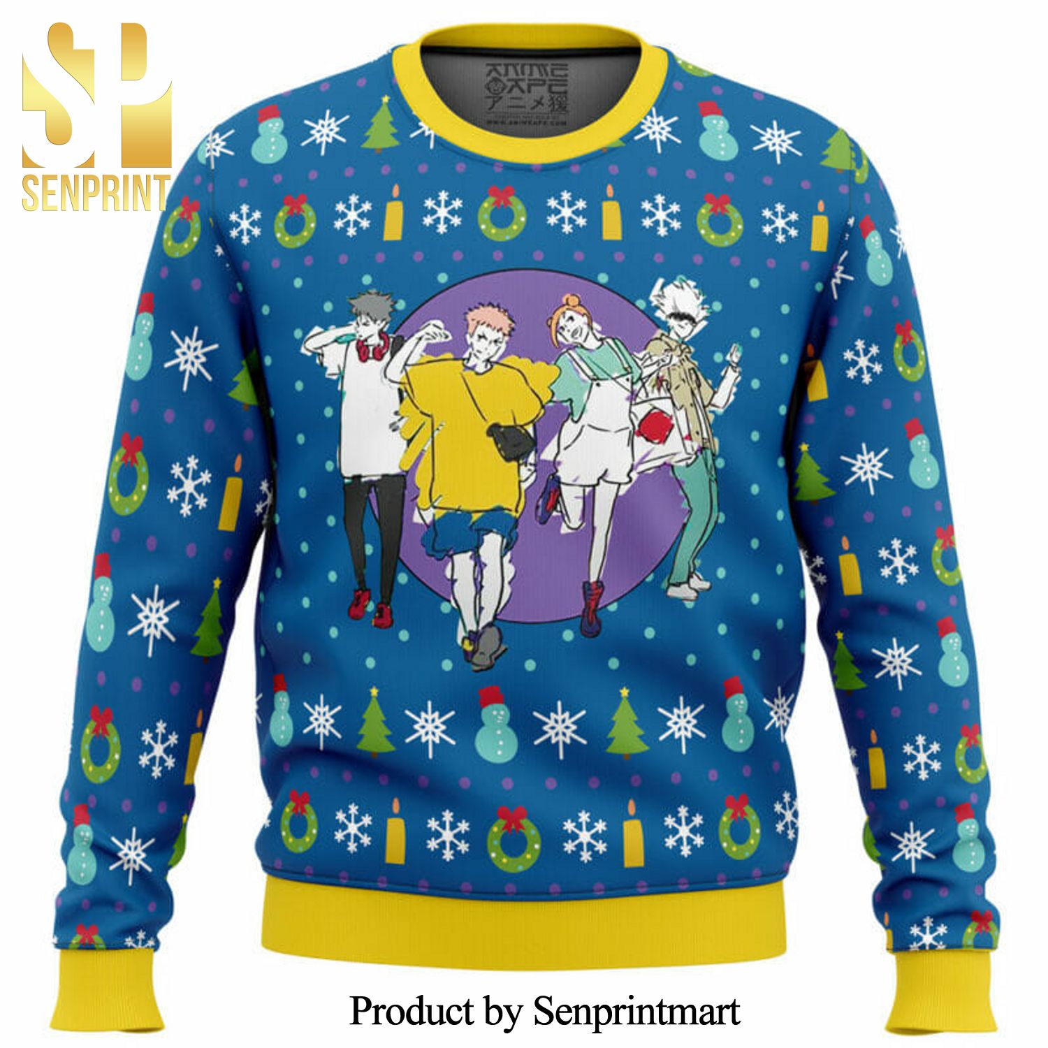 Anime Christmas Sweater shirt