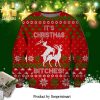 Funny Horse Knitted Ugly Christmas Sweater