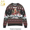 Funny Luffy One Piece Manga Anime Knitted Ugly Christmas Sweater