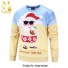 Funny Santa Claus Knitted Ugly Christmas Sweater