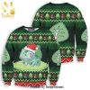 Furukawa Nagisa Clannad Merry Merry Christmas Everyone Knitted Ugly Christmas Sweater