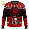 Game Of Thrones Ho Ho Hodor Knitted Ugly Christmas Sweater