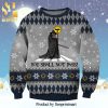 Garchomp Pokemon Knitted Ugly Christmas Sweater