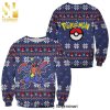 Garchomp Pokemon Knitted Ugly Christmas Sweater