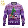 Gengar Pokemon Anime Knitted Ugly Christmas Sweater