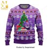 Gengar Pokemon Manga Anime Knitted Ugly Christmas Sweater