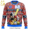 Gintama Sprites Manga Anime Knitted Ugly Christmas Sweater