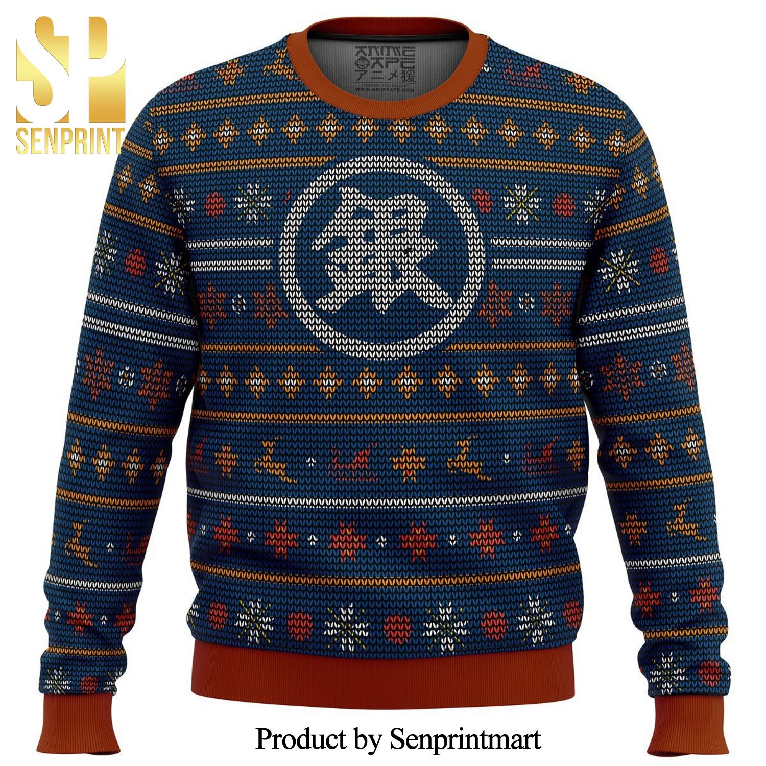 Gintoki Symbol Gintama Premium Knitted Ugly Christmas Sweater