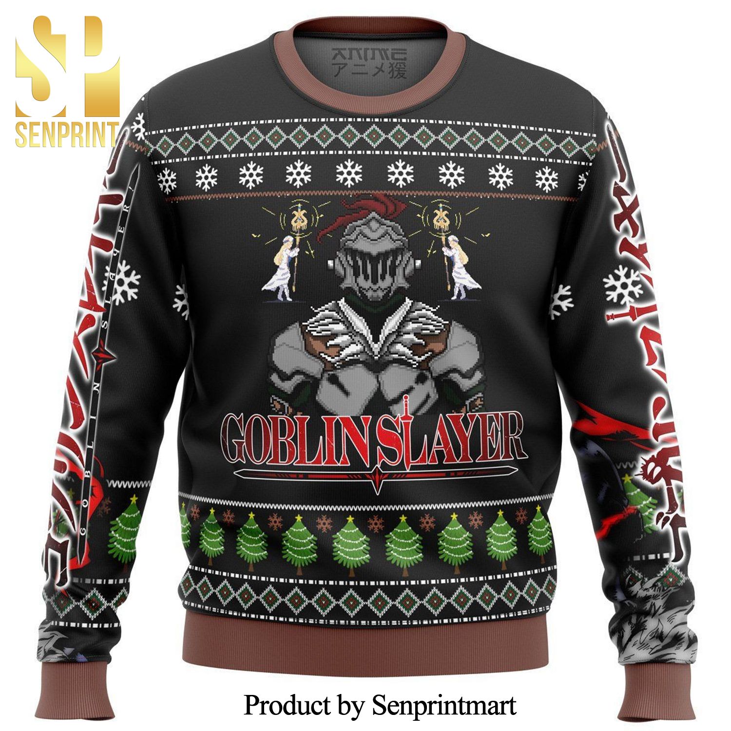 Goblin Slayer Icon Knitted Ugly Christmas Sweater