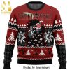 Goblin Slayer Sprites Meme Premium Manga Anime Knitted Ugly Christmas Sweater