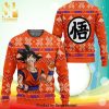 Goku And Gohan Dragon Ball Z Manga Anime Knitted Ugly Christmas Sweater