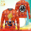 Goku Ultra Instinct Dragon Ball Z Manga Anime Knitted Ugly Christmas Sweater
