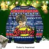 Gowan McGland Reuben Reuben Poster Knitted Ugly Christmas Sweater