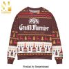 Grand Marnier Wine Knitted Ugly Christmas Sweater