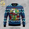 Greene Ghost Springfield Brewing Company SBC Knitted Ugly Christmas Sweater