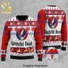 Grateful Dead Symbol Rock Band Knitted Ugly Christmas Sweater