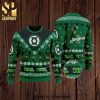 Green Brazil Knitted Ugly Christmas Sweater