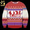 Guinness Beer Sparkle Star Knitted Ugly Christmas Sweater