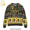 Guinness Beer Reindeer Knitted Ugly Christmas Sweater