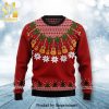 Gulden Draak Beer Reindeer Knitted Ugly Christmas Sweater